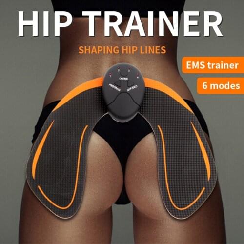 Smart Hip Trainer Ass Builder Buttock Hip Lifter Massager Muscle Stimulator Vibrating Exercise Machine Yoga Fitness Equipment