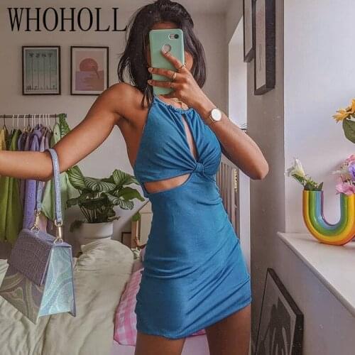 WHOHOLL Off-the-shoulder Summer Dresses