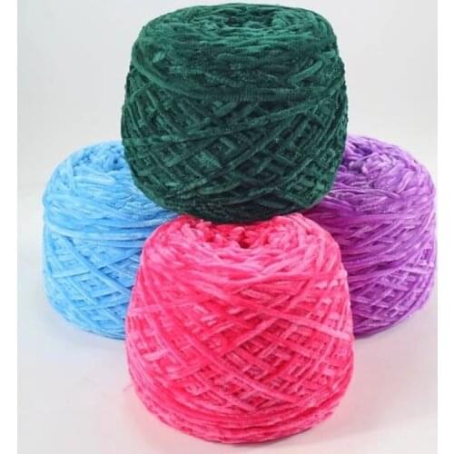 250G Chenille Gold Lines Lustrous Velvet Medium Thickness Wool Hand-Woven Men Scarf Line Coat Line Shoe Stitching Thread