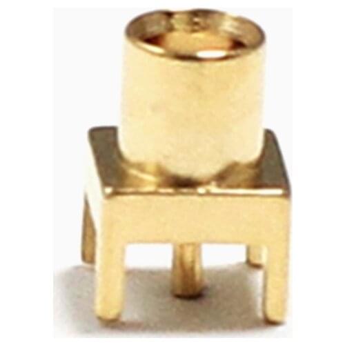 1pc MCX Female Jack RF Coax Convertor Connector PCB mount solder post Straight Goldplated NEW wholesale