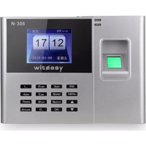 2.4 Inch 600 User Free Drive Fingerprint/Password Time Attendance N-308