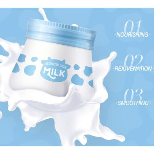 55g Milk Nourishing Face Cream Whitening Anti-Aging Moisturizing Nourish Creams Body Lotion Repairing Skin Care Day Cream TSLM1
