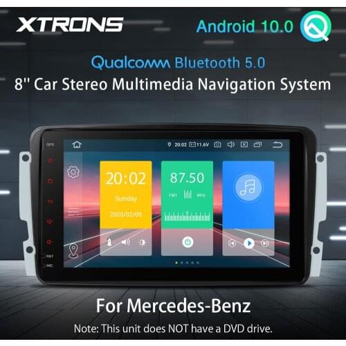 Android 10.0 Qualcomm Bluetooth5.0 Car Stereo Player multimedia GPS for Mercedes Benz A-W168 W203 W209 C209 W463 Viano Vito W639