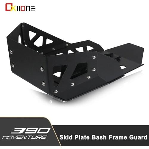 For 390 Adventure 390 ADV Adventure 2019 2020 2021 Accessories Motorcycle Aluminum Skid Plate Bash Frame Guard Protector Parts