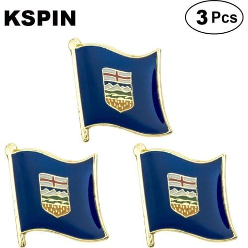 ALBERTA Lapel Pin Brooches Pins Flag badge Brooch Badges