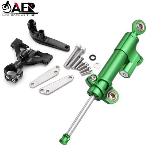 JAER Motorcycle Steering Stabilize Damper Bracket Mount for Kawasaki ZX14R ZZR1400 2006-2016