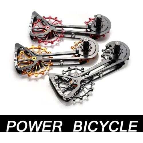 KCNC Lightweight Aluminum Alloy Road Bicycle Bike Oversized Pulley Cage OSPW For Shimano Road R9100/R8000 XT SRAM XX1 Derailleur