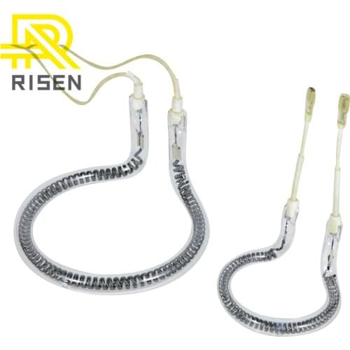 Quartz Infrared Heating Elements 500mm 415V 1600W Short Wave Infrared Paint Curing Lamp