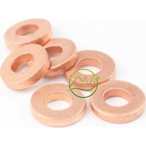 New Diesel Fuel Copper Washer Shims F00RJ01453 F00VC17505 F00RJ17504 for Bosch Injector