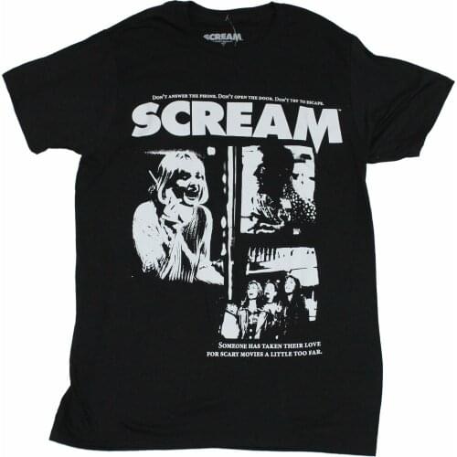 Scream Mens T Shirt Dont Answer The Phone Movie Poster Image