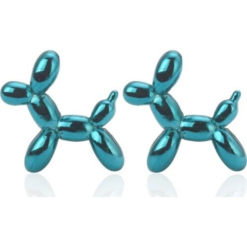 Mens shirts Cufflinks high-quality copper material Blue Balloon Dog Cufflinks Cufflinks 5 pairs of packaging for sale