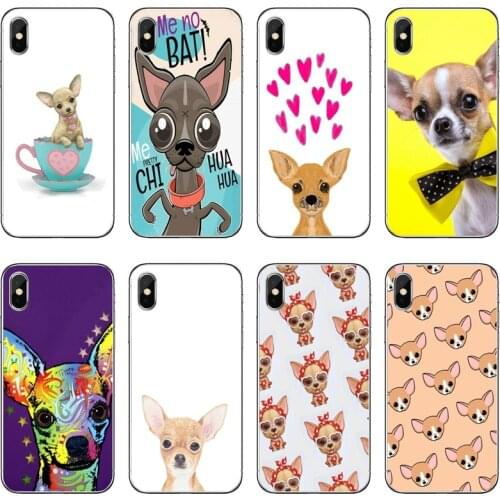 Chihuahua Puppy dog Soft Phone Case For Samsung Galaxy A70 A60 A50 A40 A30 A10 A9 A7 A5 A3 A8 A6 Plus 2018 2017 2016