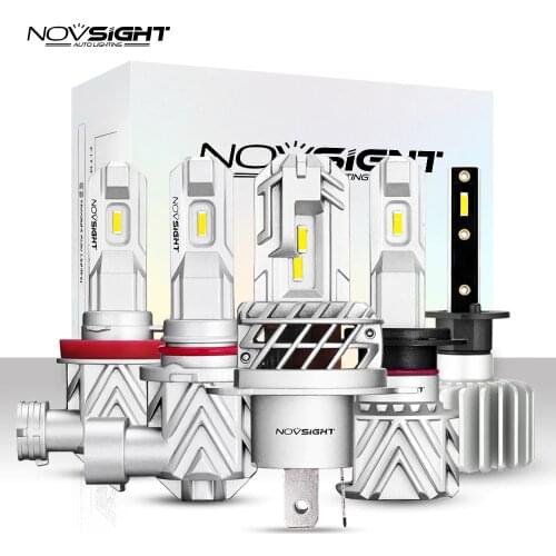 Novsight 40W 7000LM 6000K Car Automobile Super Bright Headlight Led Led Bulb H1 H4 H7 H11 9005 9006 D40