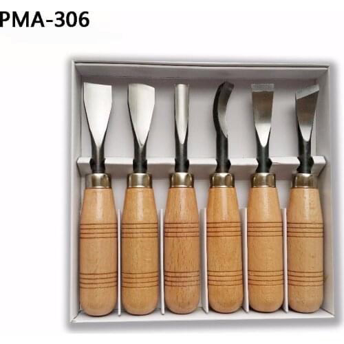 New high-quality woodworking carving knife set, 6 pieces/set, high-end atmosphere, durable