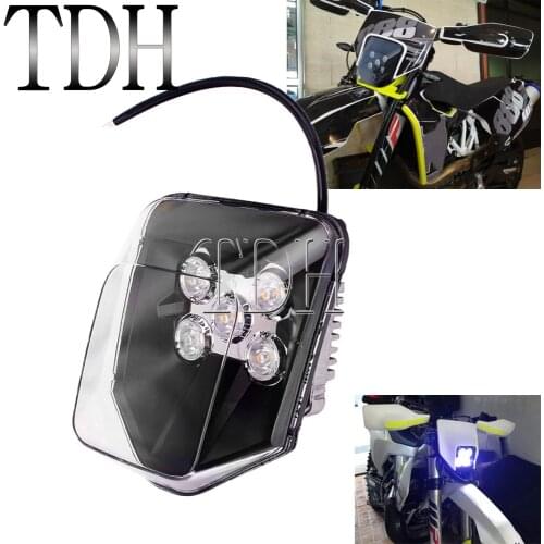 Motocross LED Headlight Front Lamp Dirt Bike Running Light For Hus TE FE TC FC 150/250/300/350/450/501 Enduro 2500800100028