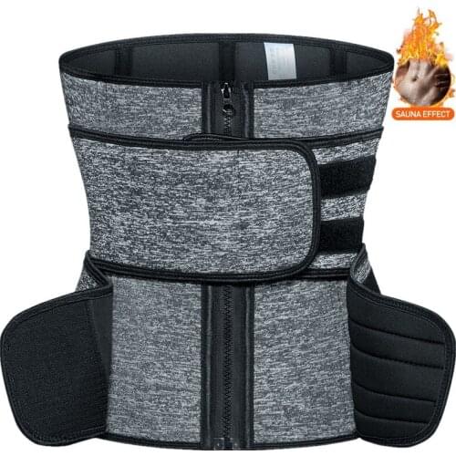 Explosive Waistband Neoprene Shapewear Womens Shapewear Double-belt Reinforcement Sports Abdomen Belt Abdomen Is Thin