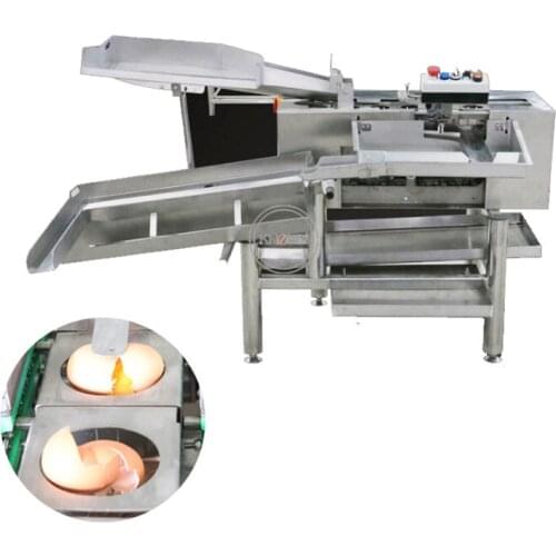Egg Liquid Separator One Row Egg Cracker Breaking Equipment White Yolk Dividing Machine Separator Remove Shell One by One