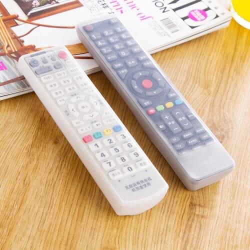 Protective Case for Home Air Conditioning TV Set Dustproof Accessories Waterproof Silicone Remote Control Remote Cover Bolsos D