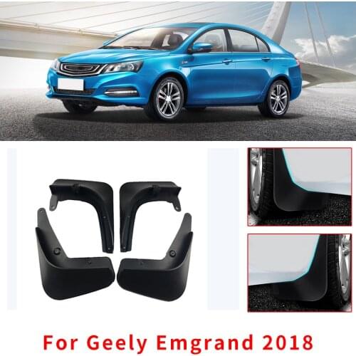 Car Mud Guards For Geely Emgrand 18 Front Rear Splash Guards Over Fender Kit Car Styling Fender Accessories