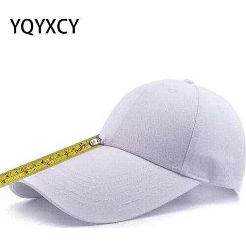Baseball Caps Womens Hat Mens Snapback Blank Black Baseball Cap For Women men Long Wide Brim Sun Visor Sunscreen Casquette