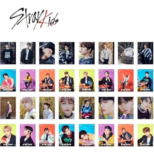 Stray Kids Lomo Cards Bang Chan Lee Min-Ho Seo Chang-Bin Hwang Hyun-Jin Mini Truck Photo Card Polaroid Concert Style KPOP New