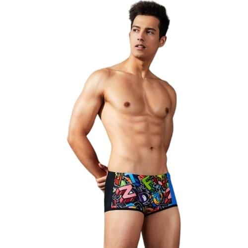 New swimwear sexy men swimming trunks sunga sport swimsuit quick dry beach surfing shorts mayo de praia homens maillot de bain