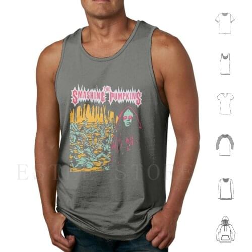 Smashing Pumpkins-The Arising Tank Tops Vest Sleeveless Smashing Pumpkins Smashing Pumpkins Smashing Pumpkins Rage
