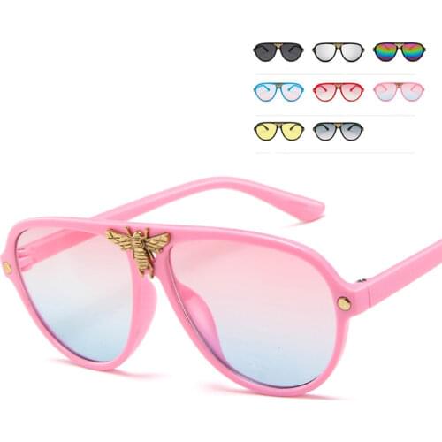 Candy Color Cute plastic kids sunglasses 3-7yrs Baby Boys&girls Vintage Child sun glasses UV400 Summer Oculos Brand desiger N413