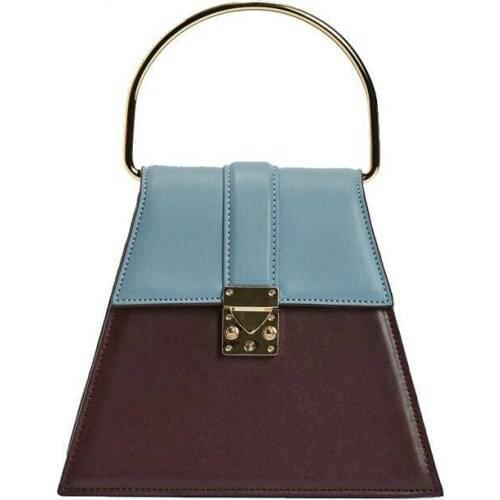 Fashion WomenS Handbag Vintage Bags For Women 2018 Small Crossbody Bags Bolsos Trapezoidal Panelled Saddle Bag A1-73