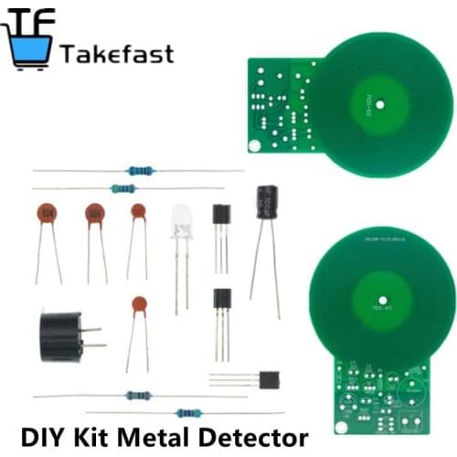 10PCS DIY Kit Metal Detector Kit Electronic Kit DC 3V-5V 60mm Non-contact Sensor Board Module DIY Electronic Part Metal Detector