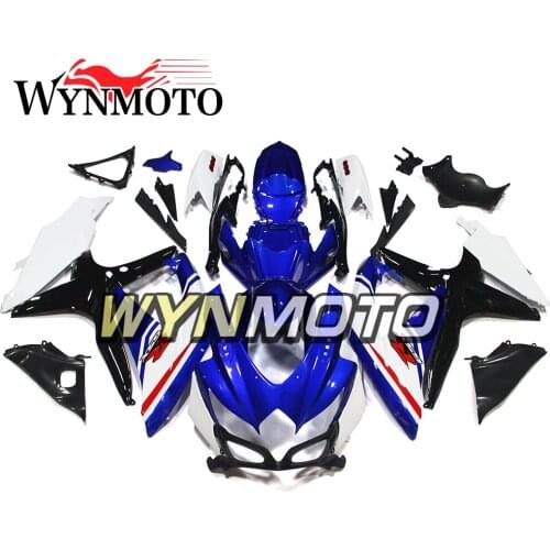 Complete Fairings Kit For GSXR600 750 2008-2010 08 09 10 K8 Injection ABS Plastics Fairing Kit Bodywork Cowling Black White Blue