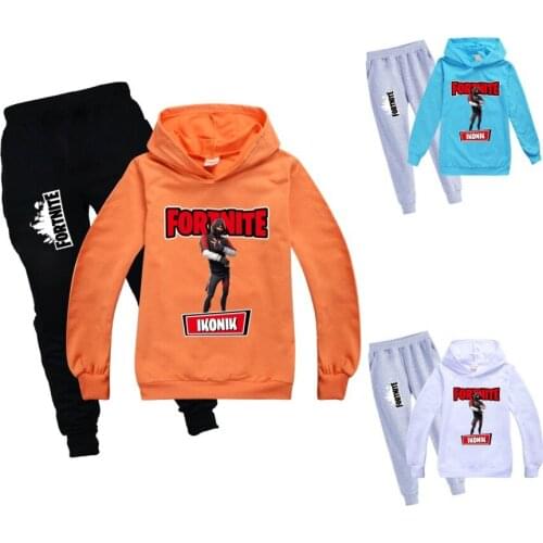 Fortnites Sport Suit Boys/Girls Tracksuit Two Piece Set Children Hoodies+Sweatpants Clothes Kids Sets