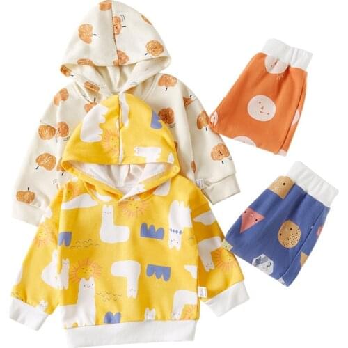 Baby Spring Boys Sweatshirt Spring and Autumn New Korean Girl Tops Pullover Jackets Baby Outing Clothes