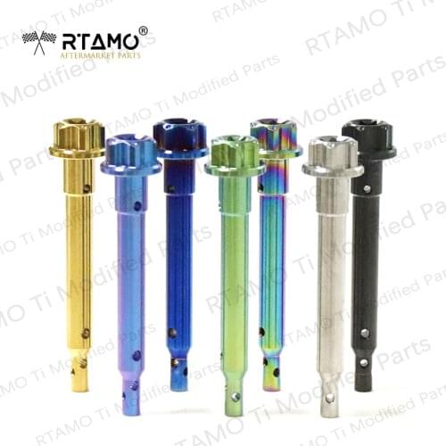 Titanium Brake Caliper Pad Pin Rear For Motorcyle Oil Disc Brake Clamp Caliper Guide Pin Bolts