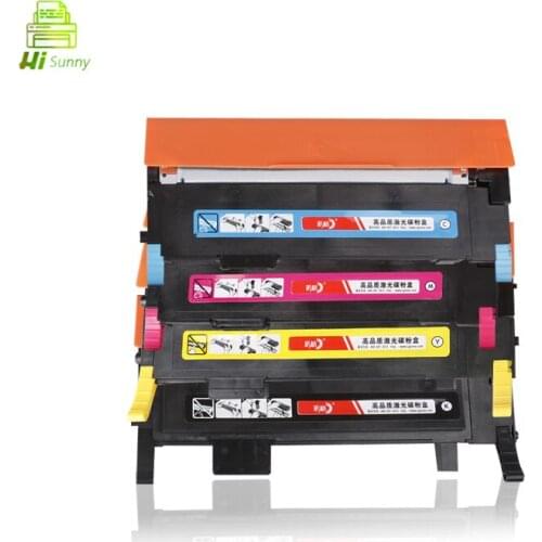 1Set CLT-K406S for Samsung CLT K406S CLP 365 CLP-365 CLX 3305 CLX-3305 Xpress C410W C460FW CLT-406S CLT-Y406S toner cartridge