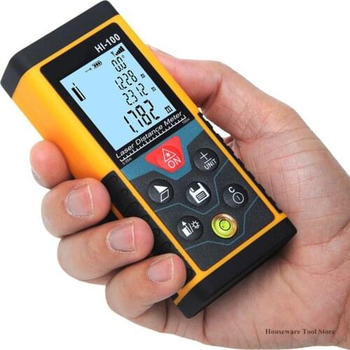 40 Meters 60 Meters 100 Meters High Precision Electronic Spirit Level of Handheld Laser Rangefinder Simple and Easy To Carry