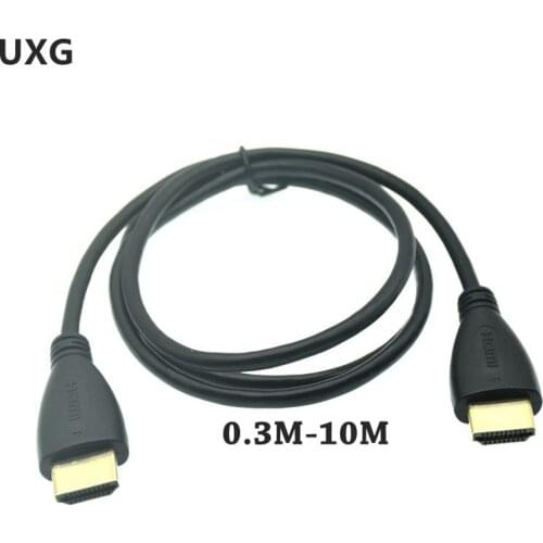 10M 5M 3M 1M 0.5M 0.3M High Quality Mini HDMI-adapter Micro HDMI-connector 4K HD Cable Suitable For PS3 HDTV DVD XBOX PC Pro