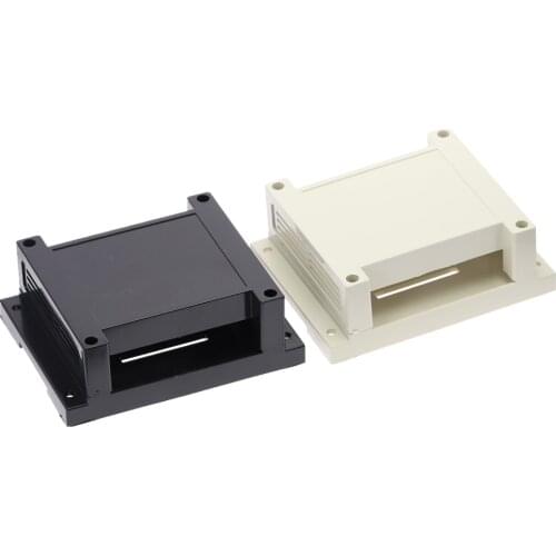 1pcs/lot electronics junction box outlet box 115x90x40mm ABS plastic instrumentation shell for din rail control device