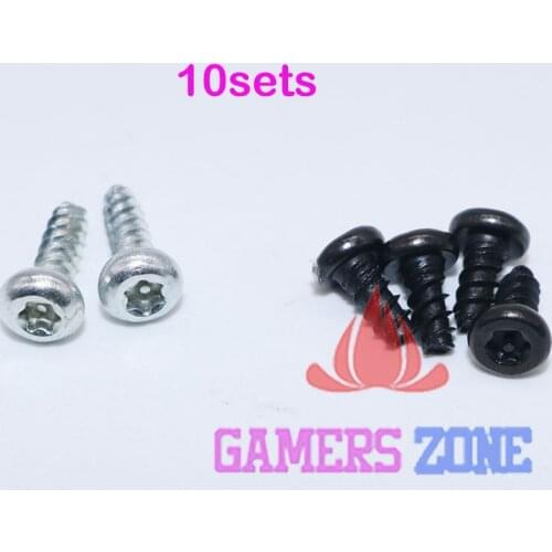 10sets For Sony Playstation 4 PS4 Console Housing Shell Case Replacement Screws Screw
