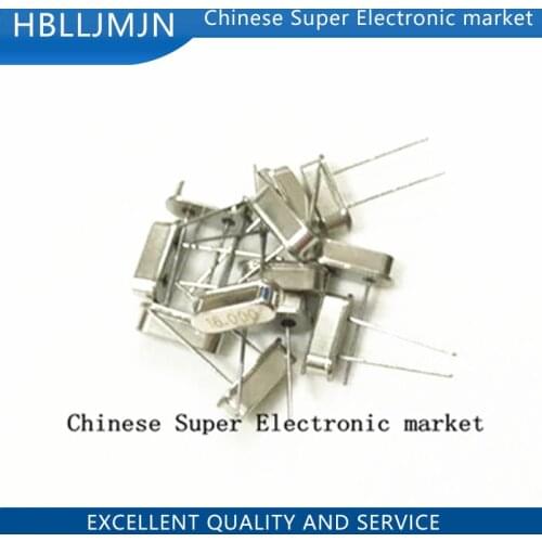10pcs hc-49s 16MHz Oscillator quartz resonator HC49S 49S 16M 16.000mhz crystal