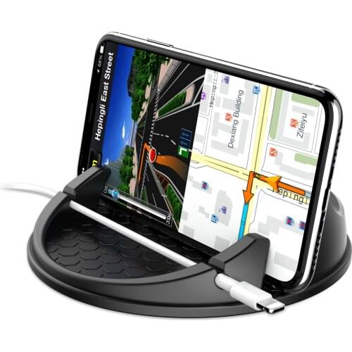 10W Fast Wireless Car Charger For iPhone 12 12Pro Car Mount Dash board For Samsung Car Phone Holder Wireless Car Charging Holder