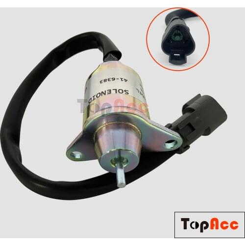 1503ES-12S5SUC11S Fuel Shutoff Solenoid 12V Engine 1500-3024 1500-3076 SA-4920 SA-4564 For Yanmar Thermo King 41-6383