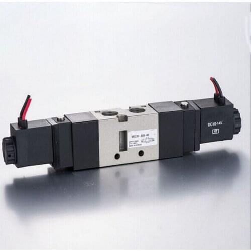1/4 " VF 3 position 5 way pilot-operated type Close centre lead wire 300mm loking type B pneumatic solenoid valve coil 24V