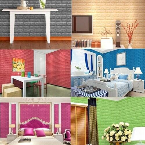 3D Wall Stickers Roof Self-adhesive Ceiling Wallpaper decorative Panels Foam Home Decor House Office Kids Living Room Decoration