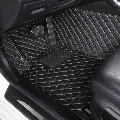 Car floor mats for skoda kodiaq accessories 2019 superb 3 yeti octavia rs tour 1 fabia 3 karoq rapid carpet rugs floor mat