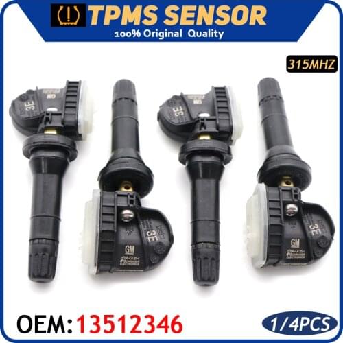 Car TPMS SENSOR 13512346 For GM Chevrolet Colorado GMC Canyon 2020 Tire Pressure Sensor Alarm Monitor Systems 315MHz