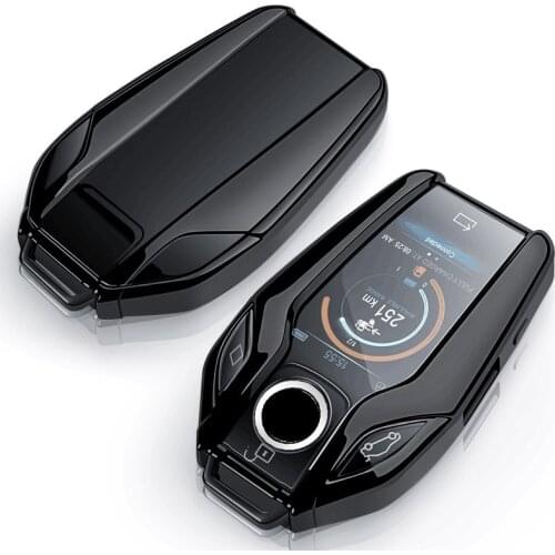 TPU Car Fully Key Case LED Display Key Cover Case for BMW 5 7 series G11 G12 G30 G31 G32 i8 I12 I15 G01 X3 G02 X4 G05 X5 G07 X7