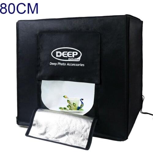 Dimmer Switch LED Softbox 80x80cm Portable Camera Photo Light Box Tent Studio Lighting Tent For Jewelry Toys Shoting