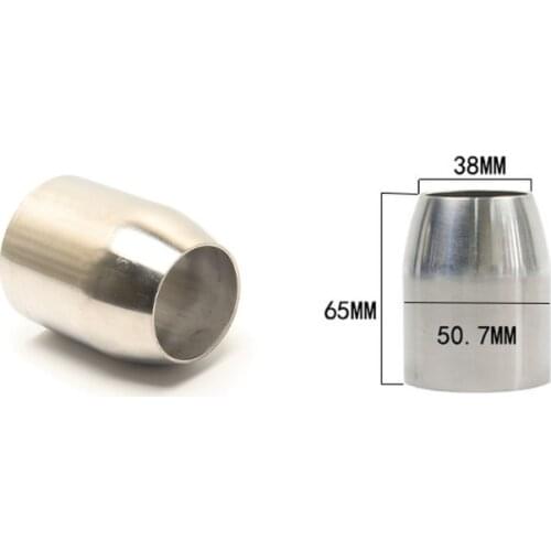 38~51MM Motorcycle Exhaust Muffler Connection Adpator For Kawasaki Yamaha Honda Yoshimura Moto Pipe