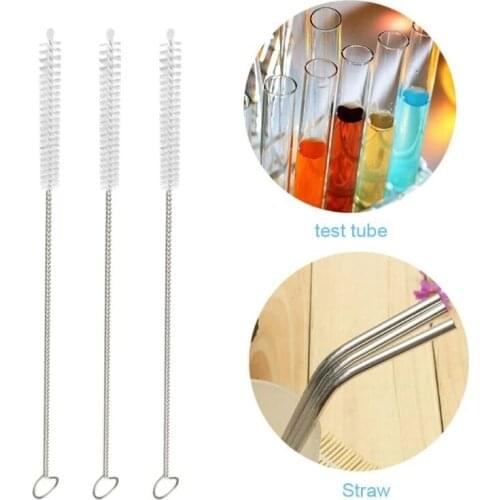 Test cylinder test tube cleaning brush cannula cleaning cannula brush Cleaning brush 100pcs/set Tool Parts